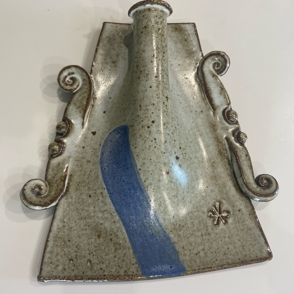 Vintage ceramic wall vase